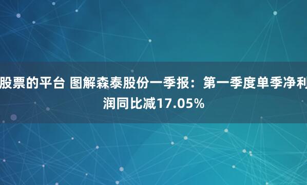 股票的平台 图解森泰股份一季报：第一季度单季净利润同比减17.05%
