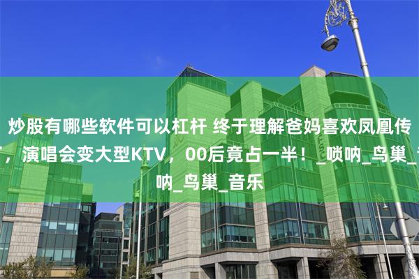 炒股有哪些软件可以杠杆 终于理解爸妈喜欢凤凰传奇了，演唱会变大型KTV，00后竟占一半！_唢呐_鸟巢_音乐